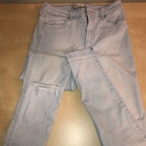 Abercrombie Super Skinny Light Blue Jeans 4r